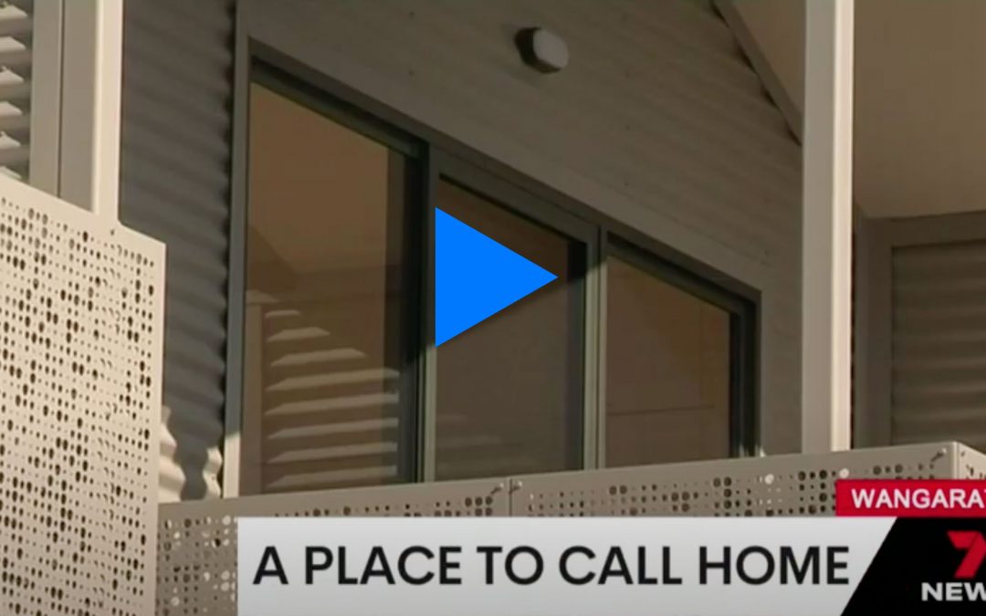 Max Parkinson Place Social Housing project on 7 News